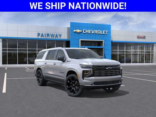 Sterling Gray Metallic 2026 Chevrolet Suburban High Country, 4WD