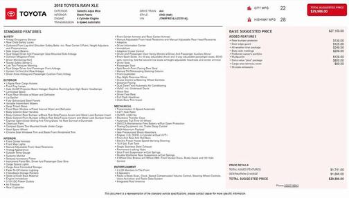 2018 Toyota RAV4 XLE