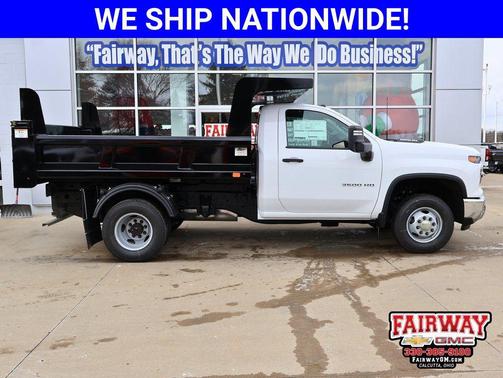 Summit White 2026 Chevrolet Silverado 3500 WT
