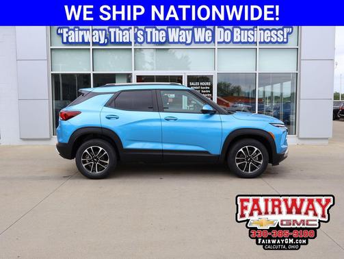 Marina Blue Metallic 2026 Chevrolet Trailblazer LT
