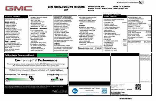 2026 GMC Sierra 2500 AT4