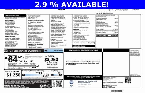 2025 GMC Sierra EV Extended Range Denali