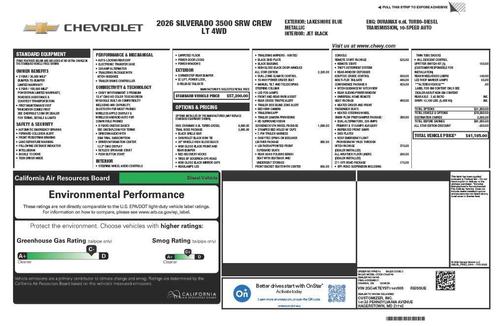 2026 Chevrolet Silverado 3500 LT