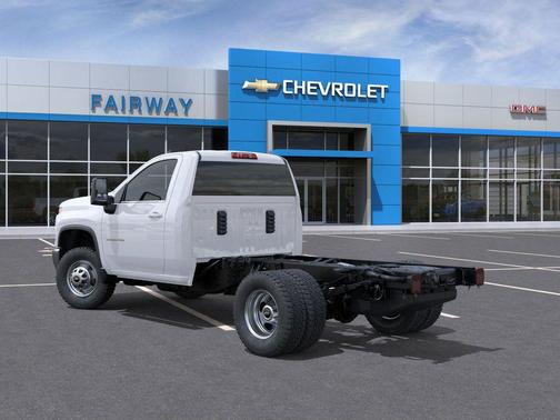 Summit White 2026 Chevrolet Silverado 3500 WT