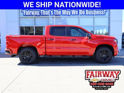 Red Hot 2026 Chevrolet Silverado 1500 Custom