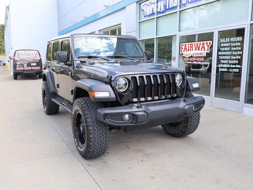 Granite Crystal Metallic Clearcoat 2020 Jeep Wrangler Unlimited Willys 4x4