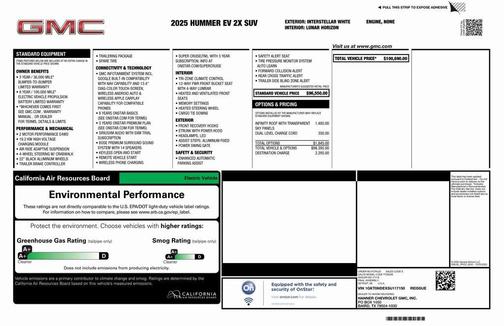 2025 GMC HUMMER EV SUV 2X