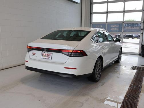 Platinum White Pearl 2024 Honda Accord EX