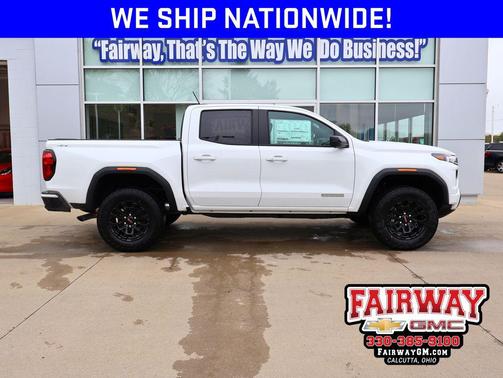 Summit White 2026 GMC Canyon Elevation