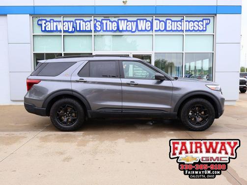 Carbonized Gray Metallic 2022 Ford Explorer Timberline