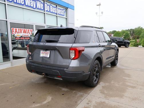 Carbonized Gray Metallic 2022 Ford Explorer Timberline