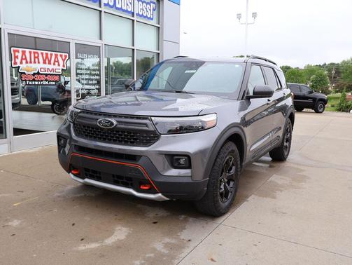 Carbonized Gray Metallic 2022 Ford Explorer Timberline
