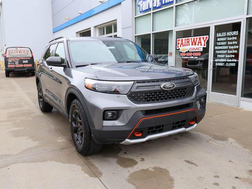 Carbonized Gray Metallic 2022 Ford Explorer Timberline