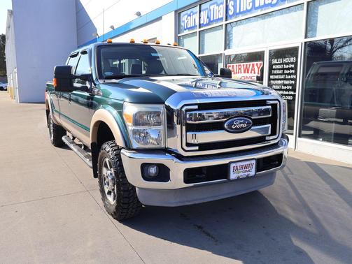Forest Green Metallic 2011 Ford F-350 Lariat