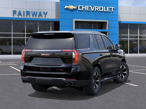 Onyx Black 2026 GMC Yukon 4WD AT4