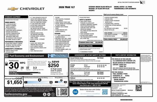2026 Chevrolet Trax LT