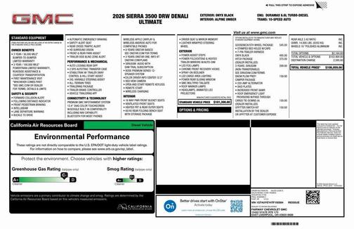 2026 GMC Sierra 3500 Denali