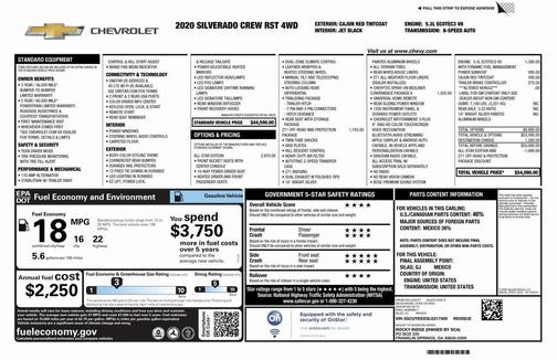 2020 Chevrolet Silverado 1500 RST