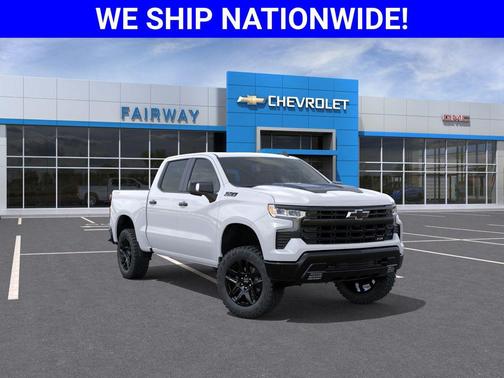 Summit White 2026 Chevrolet Silverado 1500 LT Trail Boss