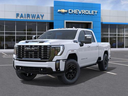 Glacier White Tricoat 2026 GMC Sierra 3500 Denali