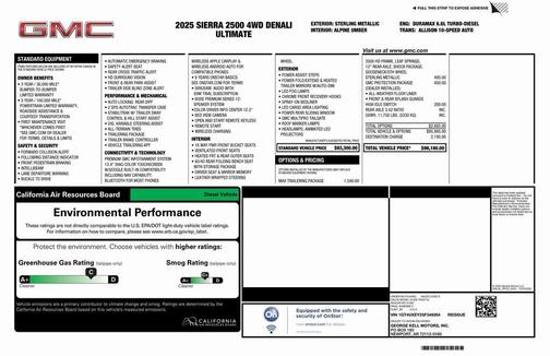 2025 GMC Sierra 2500 Denali Ultimate