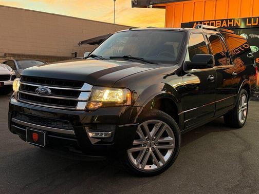 Shadow Black 2017 Ford Expedition EL Limited