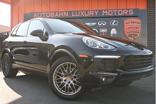 2018 Porsche Cayenne Platinum Edition