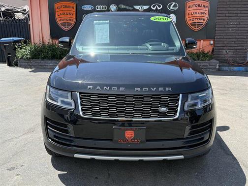 Mescalito Black Metallic 2018 Land Rover Range Rover 5.0L V8 Supercharged SV Autobiography