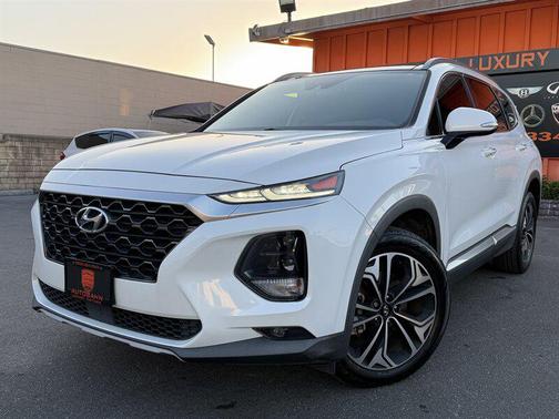 Quartz White 2019 Hyundai SANTA FE Limited 2.0T
