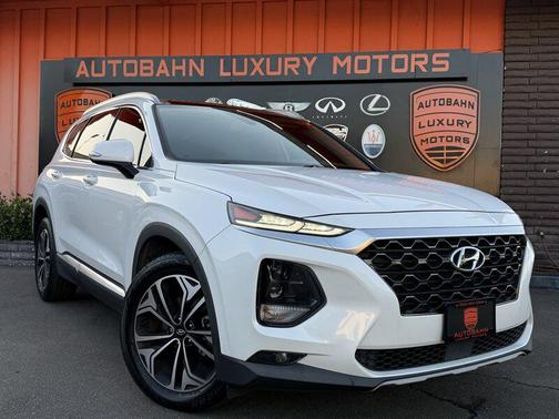 Quartz White 2019 Hyundai SANTA FE Limited 2.0T