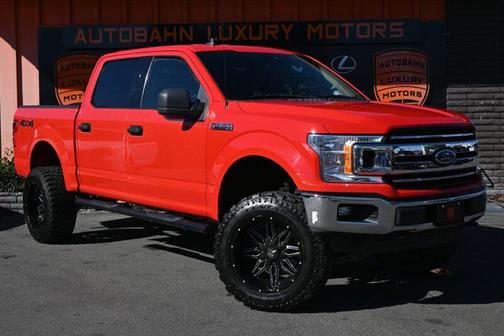 Vermillion Red 2020 Ford F-150 XLT
