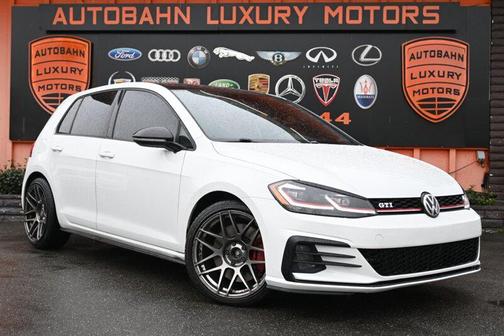 Pure White 2018 Volkswagen Golf GTI 2.0T S 4-Door
