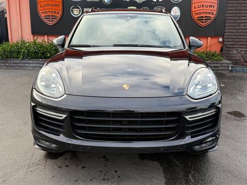 Jet Black Metallic 2016 Porsche Cayenne GTS