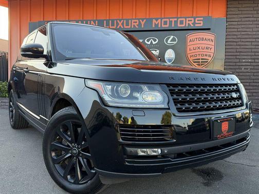 Barolo Black Metallic 2014 Land Rover Range Rover 5.0L Supercharged