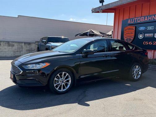 Shadow Black 2017 Ford Fusion SE