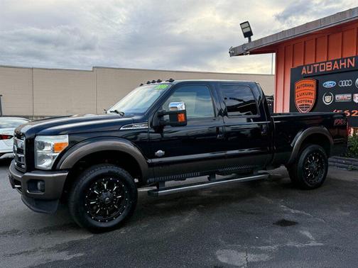 Shadow Black 2016 Ford F-250 Lariat