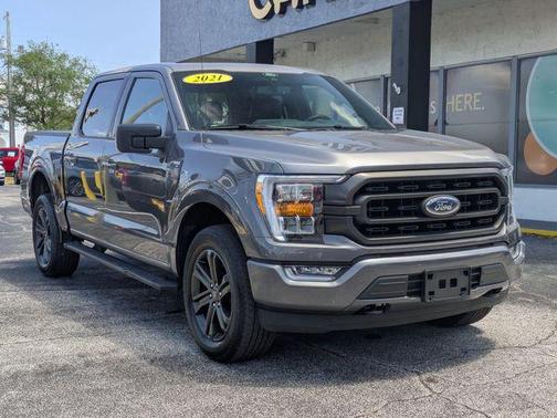 Gray Metallic 2021 Ford F-150 XLT
