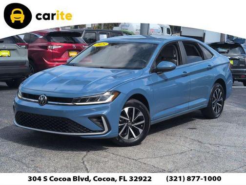 Blue 2025 Volkswagen Jetta 1.5T S