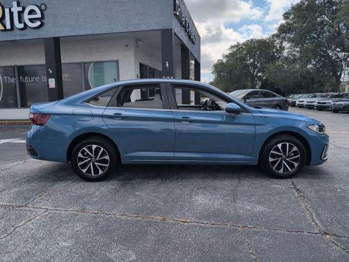 Blue 2025 Volkswagen Jetta 1.5T S