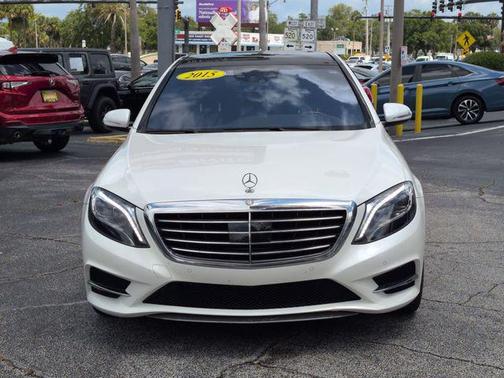 White 2015 Mercedes-Benz S-Class S 550