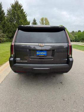 Gray 2017 Cadillac Escalade ESV Sport
