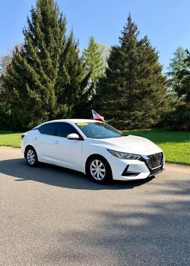 White 2020 Nissan Sentra S