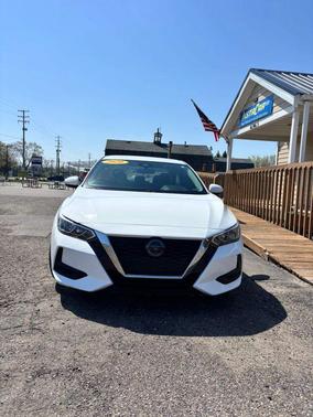 White 2020 Nissan Sentra S