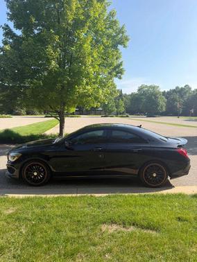 Black 2016 Mercedes-Benz CLA-Class 4MATIC