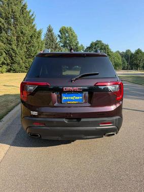 Burgundy 2021 GMC Acadia AWD SLE