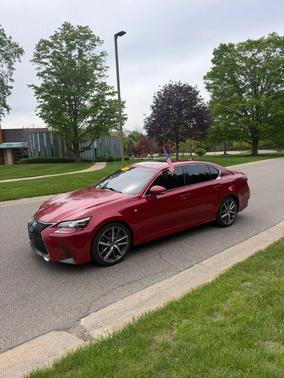 Red 2016 Lexus GS 350 Base