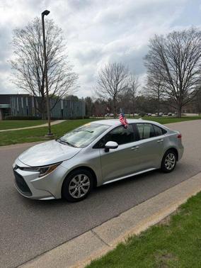 Silver 2020 Toyota Corolla LE
