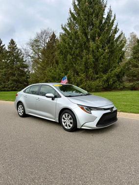 Silver 2020 Toyota Corolla LE
