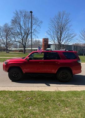Red 2019 Toyota 4Runner SR5 Premium