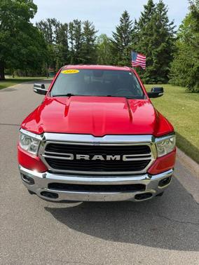 Red 2019 RAM 1500 Big Horn